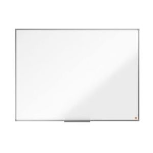 Nobo Magnetisch stalen whiteboard 1200x900mm met hoekbevestiging - wit Papier 1905211