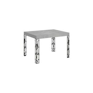 Itamoby Uitschuifbare tafel 70x110/194 cm Ghibli Cement Antraciet structuur - 8050598200025
