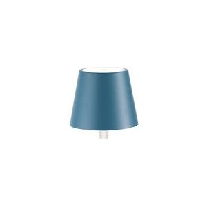 Zafferano Poldina STOPPER LED-lamp van Saffron, oplaadbaar en draagbaar, luchtvaartblauwe kleur - LD0349A3