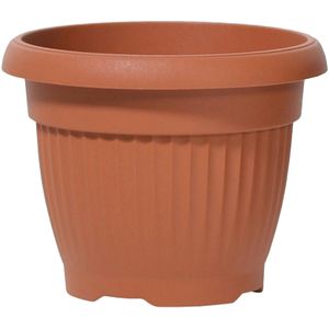 Prosperplast - TERRA 2L Bloempot - 17,5x17,5x13,5cm in Terracotta kleur - oranje Polypropyleen, kunststof ZA3067