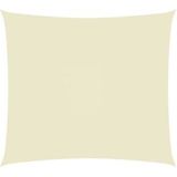 vidaXL Zonnescherm rechthoekig 3,5x4,5 m oxford stof crèmekleurig - beige 135214