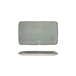Tarrington House Plat bord Noromi , porselein, 35.2 x 21.5 cm, grijs - grijs Porselein 541150