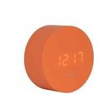 Karlsson Wekker Spry Round - Oranje - Ø9cm - oranje 8714302739705