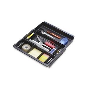 Exacompta 316014D 6x DRAWINSERT lade organiser, Ecoblack, zwart - zwart Synthetisch materiaal 316014D