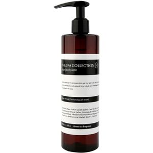 2-in-1 hair & bodywash 400 ml - The Spa Collection Green Tea (Doos van 24 stuks) - meerkleurig 2085064.05