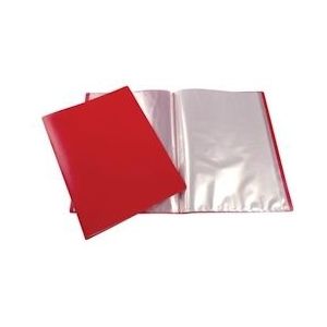 Beautone Showalbum, A4, 10 tassen, rood - blauw Papier 4710581379001