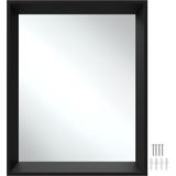 Tectake - Elina - Wandspiegel - Kunststof - 40,6 x 50,8 cm