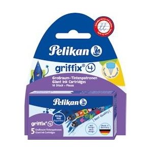 Pelikan Griffix inktpatronen, blister van 2 doosjes van 5 stuks - 4012700960559