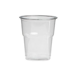 Plastic Drinkglas (PET) 200cc (250cc max) - 1.250 st/ds. - transparant Synthetisch materiaal 2000000015781