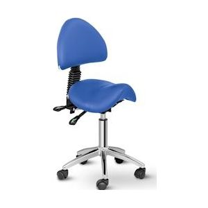 physa Zadelstoel - 550 - 690 mm - 150 kg - Blauw - 4250928693075