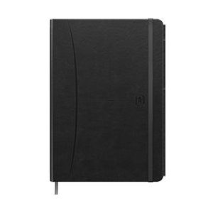 Oxford Signature Smart Journal, ft A5, gelijnd, zwart, Pak van 5 - 3020120180014