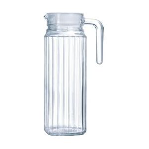 Arcoroc Luminarc Glazen Kan Met Deksel, 1,1 Liter, Quadro - transparant Glas 70361