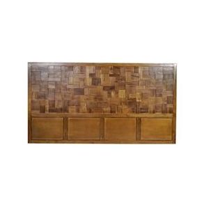 SIT Möbel Bedhoofdbord | teakhout | naturel | B 220 x D 5 x H 120 cm | 07996-57 | Serie ROMANTEAKA - bruin Hout 07996-57
