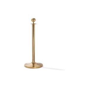 Afzetpaal Elegance messing, voeten Ø 32cm, paal Ø 5cm, hoogte 95 cm, 8 kg, 10101B - goud VEB-10101B