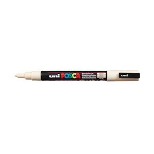 uni-ball Paint Marker op waterbasis Posca PC-3M beige - 4902778123683