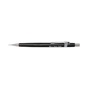 Pentel vulpotlood voor potloodstiften: 0,5 mm, zwarte houder - blauw Papier P205-A