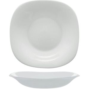 Bormioli Rocco Parma Opaal Diep Bord 23Cm - wit Glas 8159142