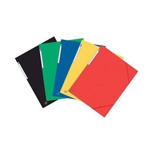Oxford Top File+ elastomap, voor ft A3, geassorteerde kleuren, Pak van 10 - 3045050404153