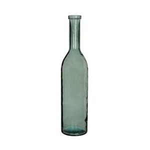 Mica Decorations Rioja glazen fles - H100 x D 21 cm - Gerecycled glas - Groen - groen Glas 241754