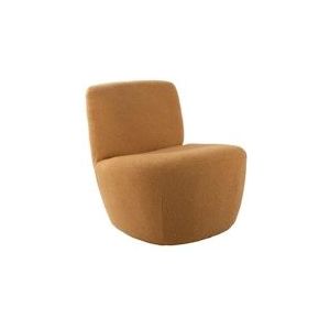 Leitmotiv Stoel Chair Ada - Geel - 71x65x68cm - geel Polyester 8714302742385