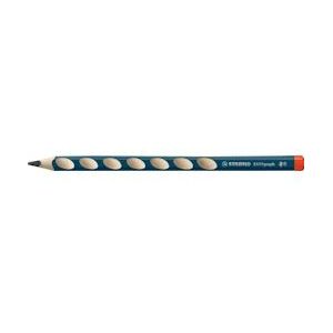 STABILO EASYgraph S potlood, HB, 3,15 mm,  voor rechtshandigen, petrol, Pak van 12 - blauw 322/HB