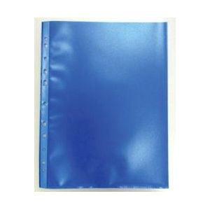 Bronyl Geperforeerde showtas, blauw, pak van 50 - blauw Papier 5414202004028