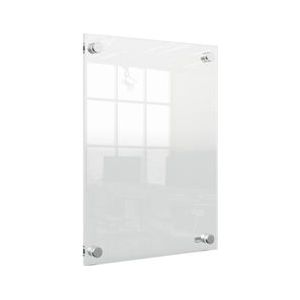 Nobo Premium Plus acryl informatiebord, wandgemonteerd, ft A4 - transparant 1915591