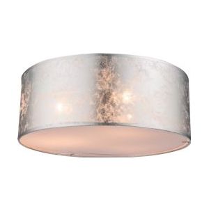 Globo Lighting Globo Plafondlamp metaal nikkel dof, 3x E14 - zilver Metaal 15188D