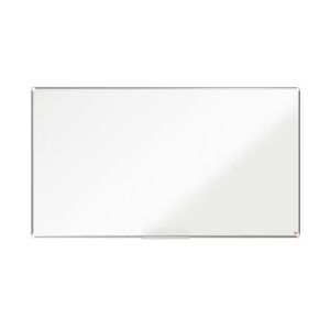 Nobo Widescreen magnetisch emaille whiteboard 1880x1060mm met hoekbevestiging - wit 1915369