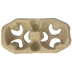 Draagtray Karton - 2 Vakken - 240 stuks - Bekerhouder