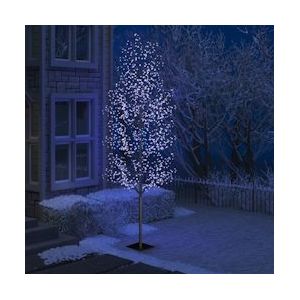 vidaXL Kerstboom 1200 LED's blauw licht kersenbloesem 400 cm - 51276