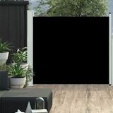 VidaXL Uittrekbaar Tuinscherm 100x300 cm - Zwart