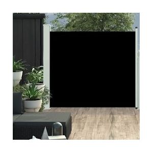 VidaXL Uittrekbaar Tuinscherm 100x300 cm - Zwart