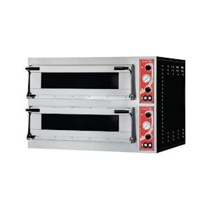 Gastro M Pizza oven elektrisch Rome 2 | 4x4 Ø36cm | 12kW/h | 1000x955x745(h)mm - GAS-GR216