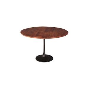 SIT Möbel Tom Tailor tafel | rond | metalen frame, zwart | B 120 x D 120 x H 76 cm | 12822-01 | Serie TOM TAILOR - meerkleurig Multi-materiaal 12822-01