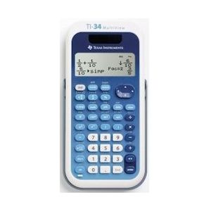 Texas Instruments Texas wetenschappelijke rekenmachine TI-34 Multiview - 3243480107006