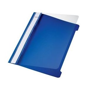 Leitz Snelhechtmap blauw, ft A5, doos van 25 stuks - 41970035