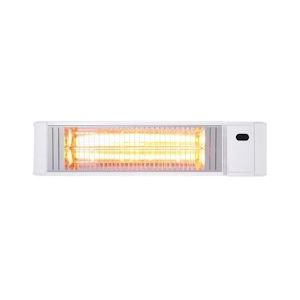 VASNER Teras X20 Infrarood Patio Straler 2000 Watt Wit, IP65 Bescherming tegen Regen / Waterstralen - wit Metaal VTX20W