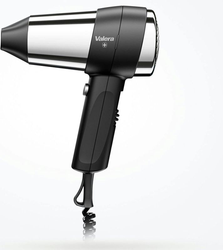 Valera - Hotelföhn Action 1800 - Föhn - Chroom/Zwart - 1800 Watt
