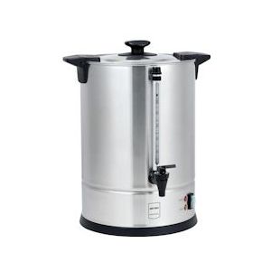 METRO Professional koffiezetapparaat GCM4011, roestvrij staal, 10,5 L, 1650 W, 70 kopjes, met waterpeilindicator, zilver - zilver Roestvrij staal 862663