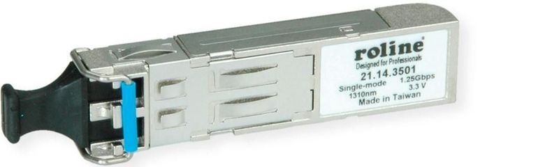 ROLINE Mini-GBIC Module LX/LC, Single Mode, 10km - zilver 21.14.3501