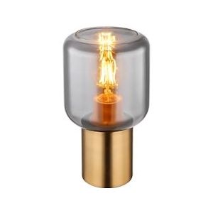 Globo Lighting Globo Tafellamp metaal messingkleurig, 1x E27 - goud Metaal 21004M