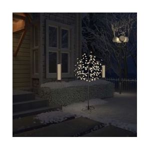 vidaXL Kerstboom 120 LED's warmwit licht kersenbloesem 150 cm - 51262