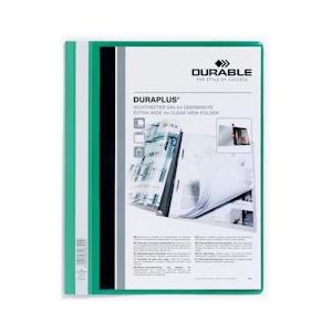 Durable personaliseerbare snelhechtmap Duraplus groen - 257905
