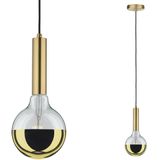 Paulmann Neordic Hanglamp Kine  E27  max. 60W Messing geborsteld dimbaar Metaal 79756 - goud Metaal 79756