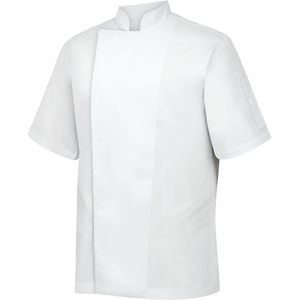 METRO PROFESSIONAL Heren koksjas, korte mouwen, maat S, wit - S wit Multi-materiaal 4337231918054