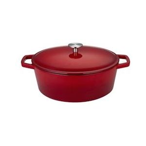 Buccan - Hamersley - Gietijzeren pannenset - Braadpan 29cm - Rood