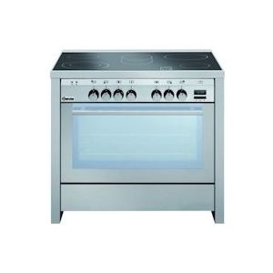 Keramisch Fornuis 5 zones Multifunctionele Bakoven Grill - 400V - 11,4kW - 900x600x(H)890-910 mm