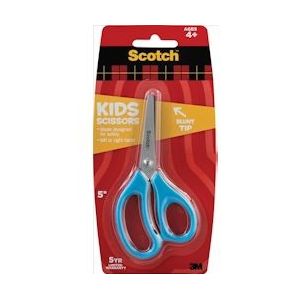 Scotch schaar Kids, botte punt, 12 cm, geassorteerde kleuren - 4046719640966