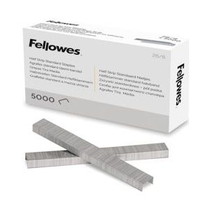 Fellowes nietjes 26/6, half strip, doos van 5.000 nietjes - 43859776634